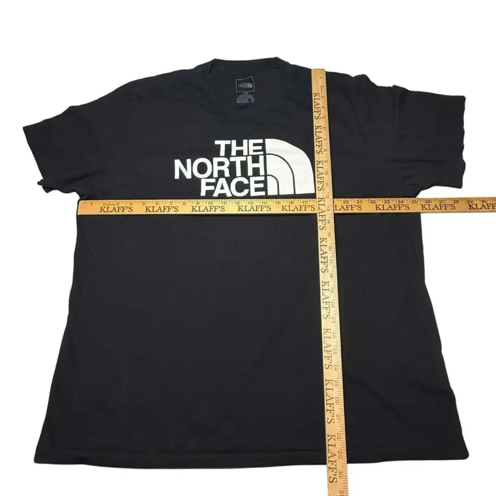 The North Face Logo T-Shirt Size XXL Black Cotton Short Sleeve